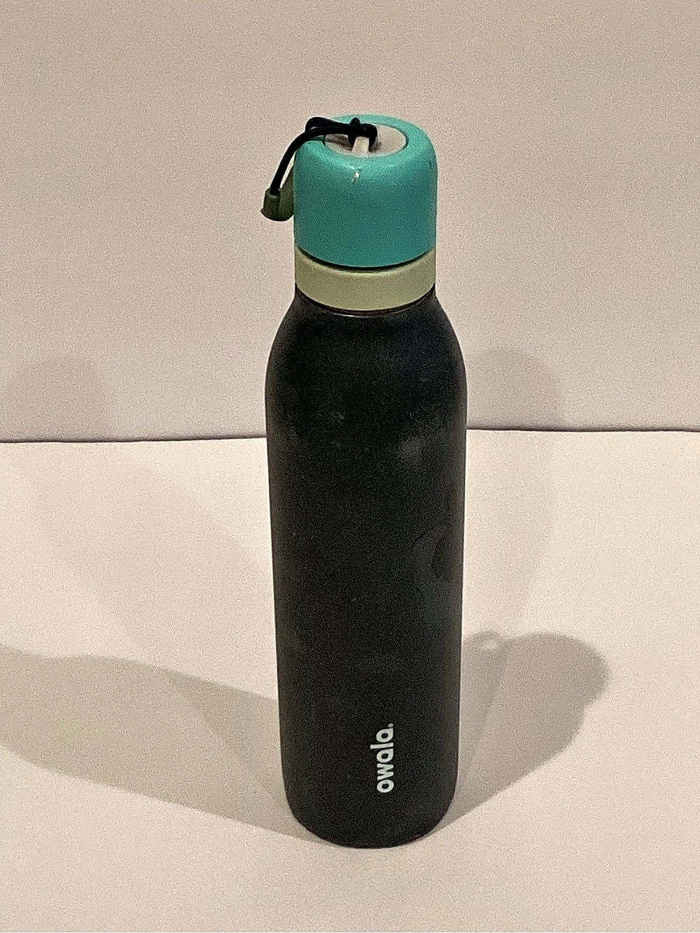 Owala FreeSip Insulated Stainless Steel Water Bottle in Black & Green